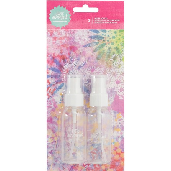American Crafts Jane Davenport Clear Mister Spray Bottles - Picture 1 of 1